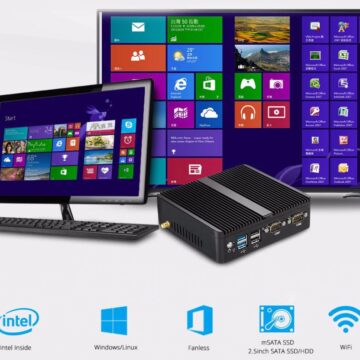 Мини ПК Intel. Домашний / офисный компьютер на Windows 10 с wifi