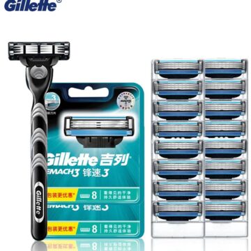Лезвия для бритья Gillette Mach 3 купить дешево