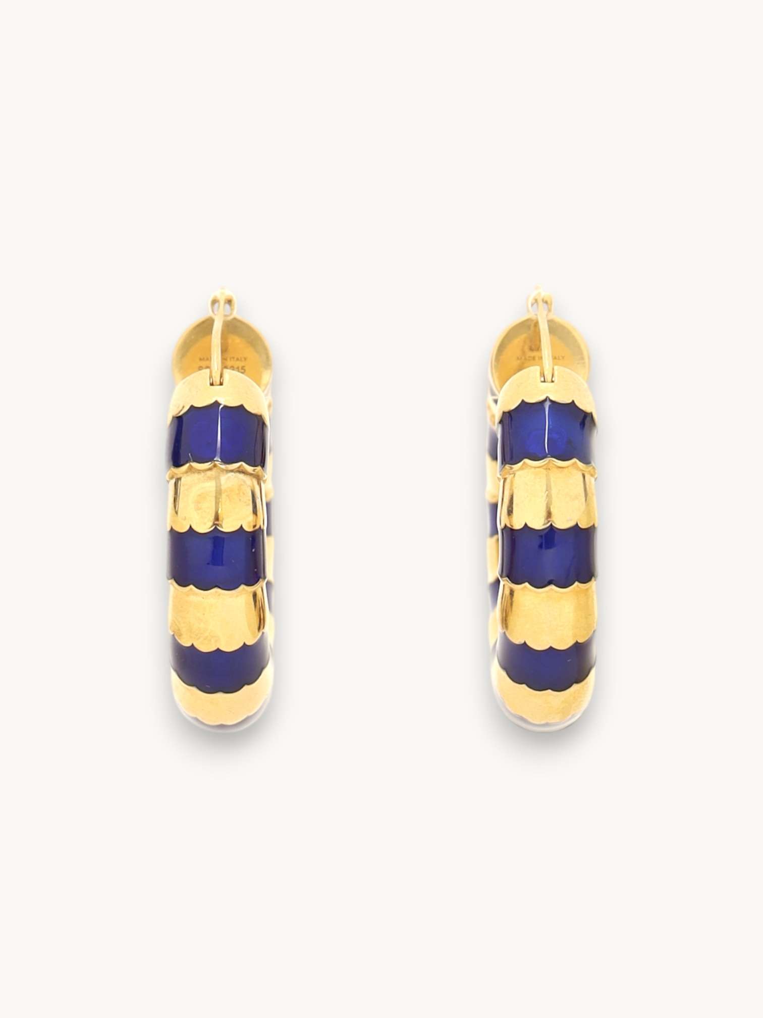 Celine Frosted Creoles