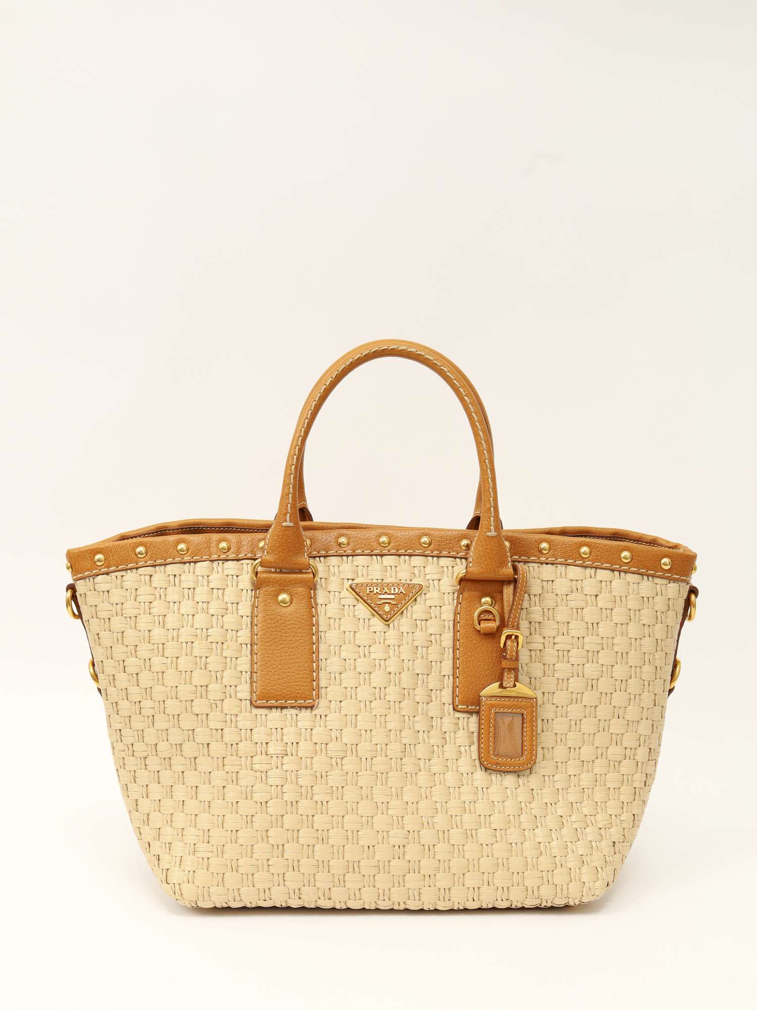 Prada Raffia Bag