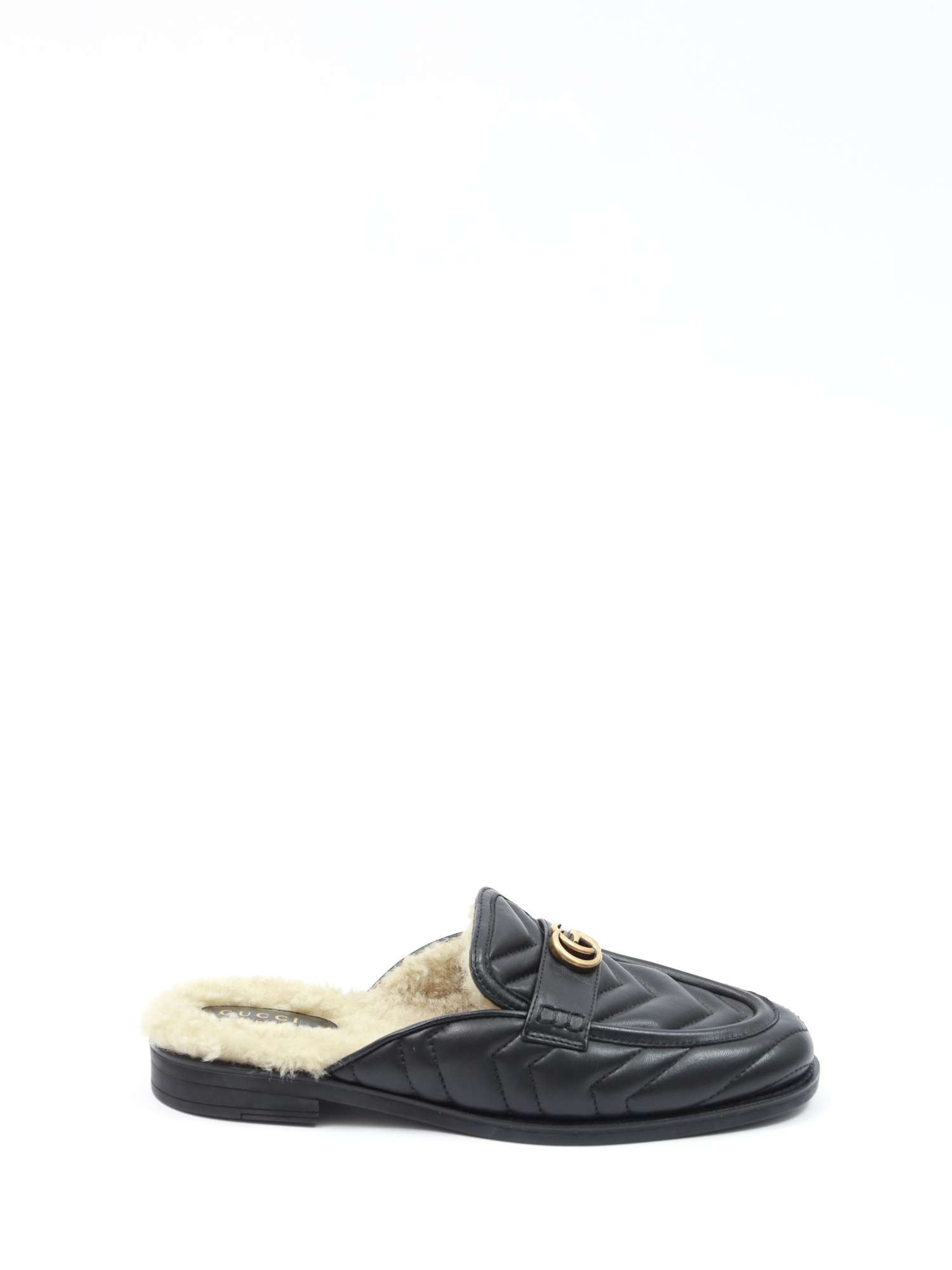 Gucci Fur Mules